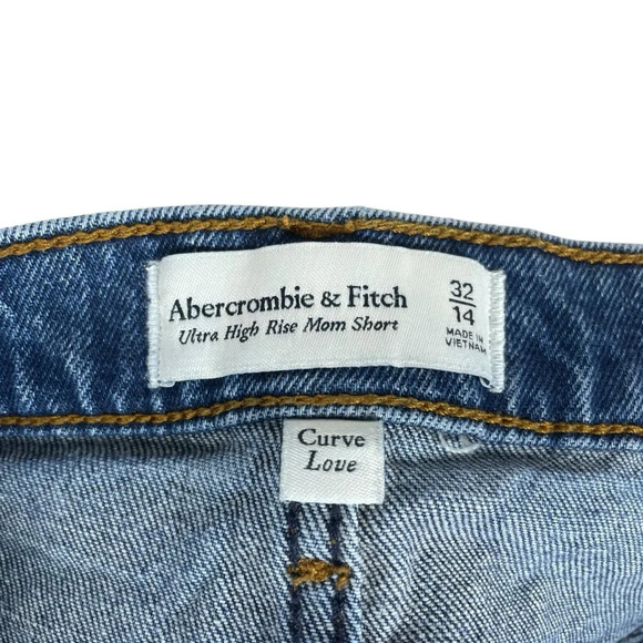 Abercrombie & Fitch Blue Jean Shorts - Picture 8 of 9